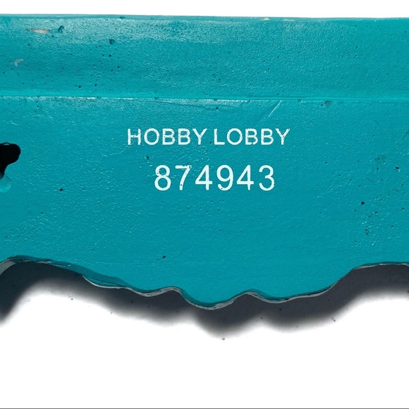 Hobby Lobby Picture Frame 8.5x6.75 Teal - Picture 8 of 9